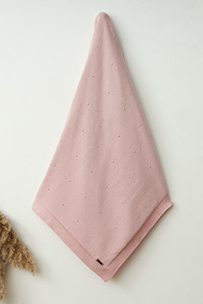 Babymio Lace-Like Knit Blanket