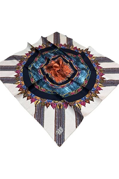 Levidor وشاح حرير تويلي - 0785-70 أزرق داكن