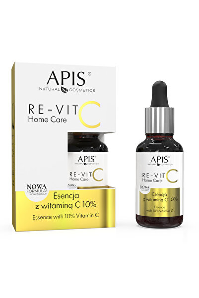Apis Natural Cosmetics Esenta cu Vitamina C 10% Revit-C pentru luminozitate si elasticitate, 30 ml