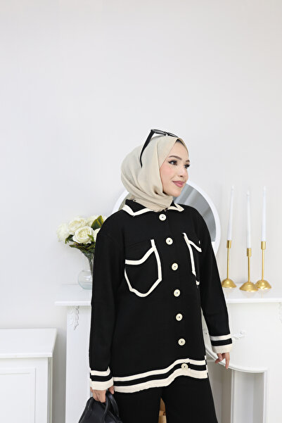 sorisso Button Detailed Knitwear Set