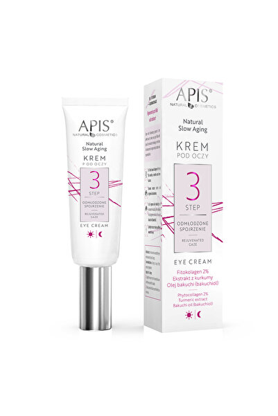 Apis Natural Cosmetics Crema de ochi Slow Aging Pasul 3 pentru umplerea ridur...