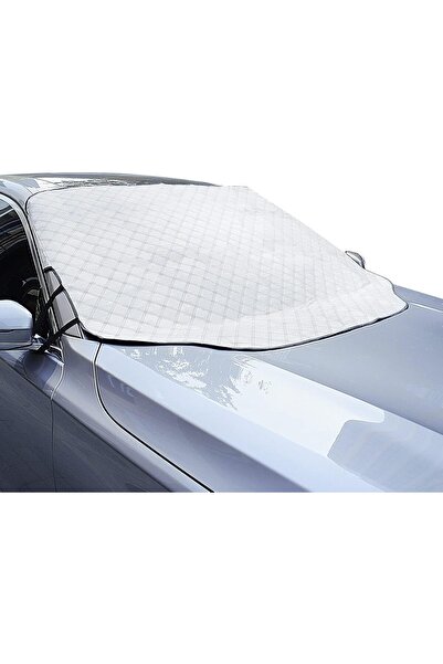 KASTWAVE غطاء زجاج أمامي للسيارة، سميك للغاية، 4 طبقات (كبير 193×126 سم)