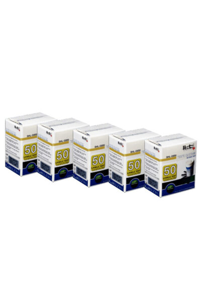 Healthy PACK OF 5 HEALTHYLINE GLUCOSE TESTS - 5 x 50 PCS