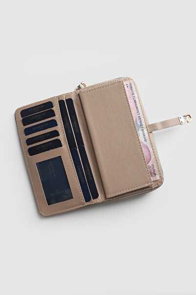 La La'Graccio Paris La'Graccio Paris Women's Cakes Handy Wallet Dark Mink