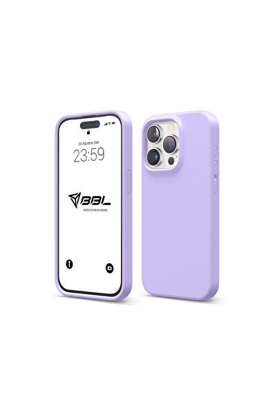 BABİLDEN iPhone 15 Pro Max Kılıf İnce Sıvı Silikon 3 Katmanlı Tam Kaplamalı Y...