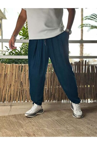 Superbluemexico Men's Black Velvet Trousers