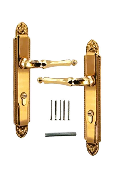 Tucra زوج من مقابض الأبواب الثقيلة، زخرفة على الطراز الإسلامي، صناعة تركية، ل...