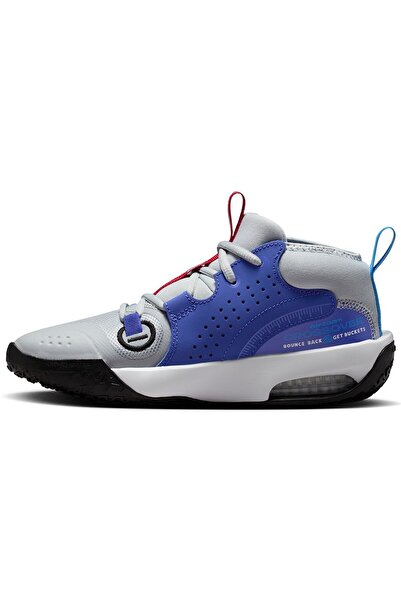 Nike Air Zoom Crossover 2 Leather Unisex Basketball Shoes Genuine Leather Basketball Shoes Gray