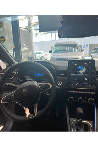 COLONY Renault Clio 5 R Link Uyumlu Kırılmaz/Çizilmez Nano Ekran Koruyucu Tam...