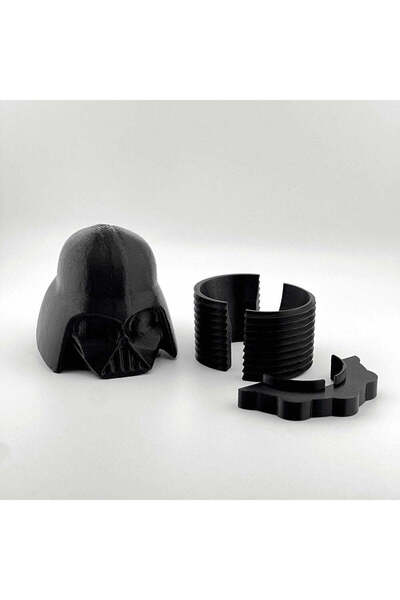 3DMarket Tow Hitch Anti-Theft Ornament - Darth Vader Mask