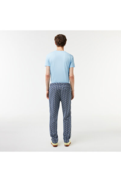 Lacoste Monogram Erkek Mavi Eşofman Altı