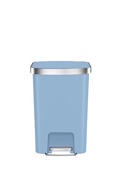 FACKELMANN Trash can, SEATTLE, 45L, with pedal, for kitchen or commercial spaces