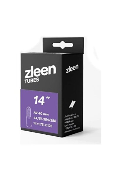 Zleen bicycle inner tube 14x1.75-2.125 Schrader 40mm butyl