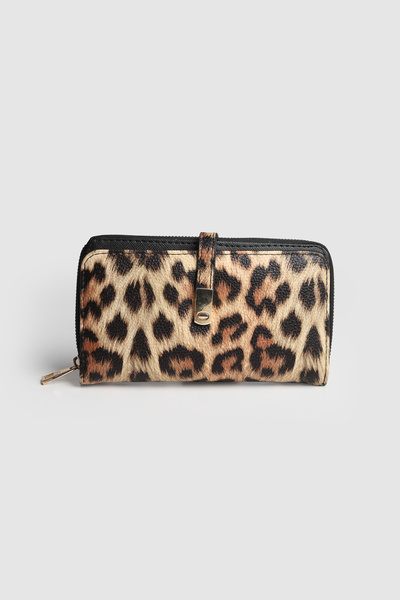 La La'Graccio Paris La'Graccio Paris Women's Cakes Handy Wallet Leopard