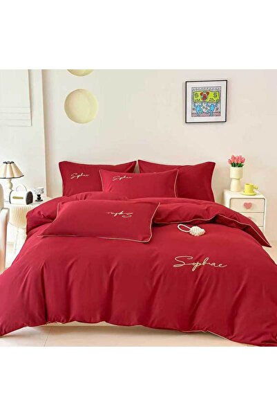 Patul Luxury Linen, Sulphur, Fine Cotton, Embroidery, 2 Persons, 6 Pieces