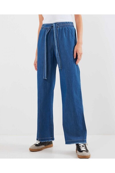 Modamorfo 6469 Bol Leg Jeans Pants - Dark Blue