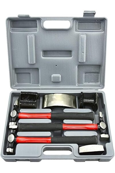 NEİKO 20709A Auto Body Fender Repair Hammer And Dolly Set | 7 Piece Car Tool ...