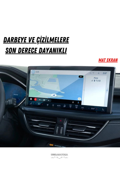 UniqAnatolia Ford Kuga 2025 Navigation and Multimedia Compatible Matte Screen Protector