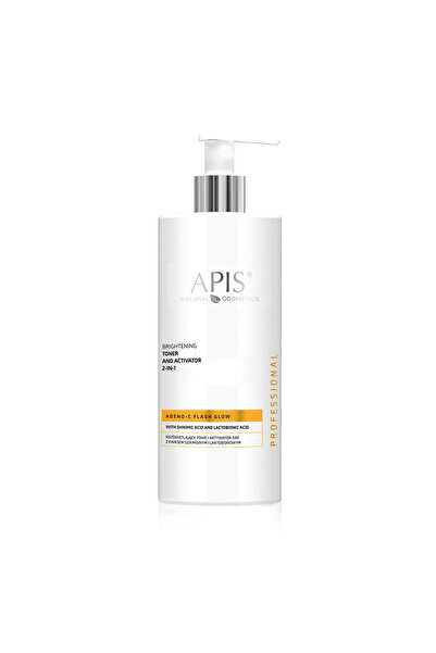 Apis Natural Cosmetics Lotiune tonica iluminatoare 2 in 1 Adeno-C Flash Glow ...