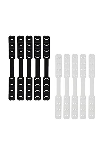 Generic Adjustable plastic face mask extension strap, 10 pieces