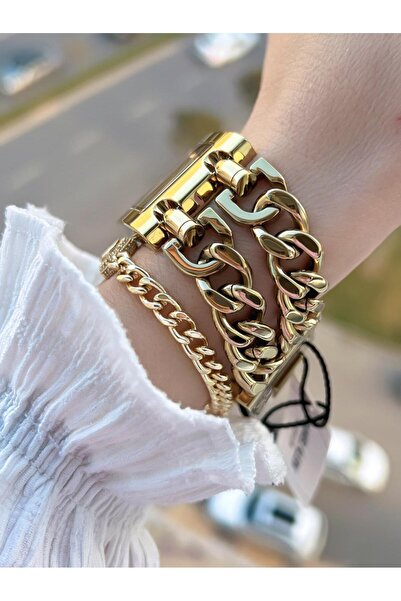 Daniel Klein 30 Mt Water Resistant Women's Wristwatch+Bracelet with Steel Chain Design Strap B.10036.S9