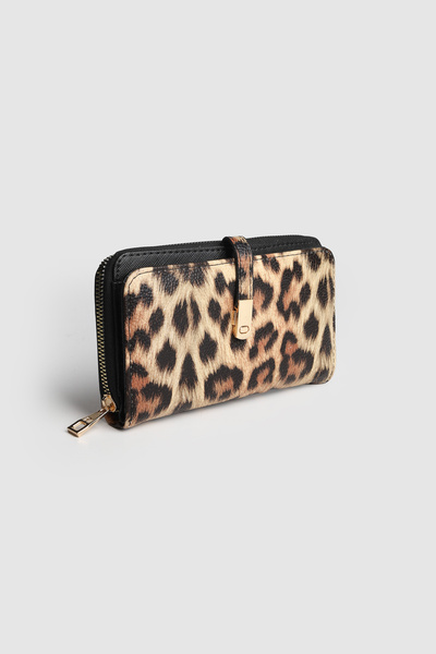 La La'Graccio Paris La'Graccio Paris Women's Cakes Handy Wallet Leopard