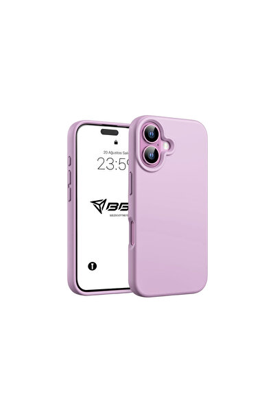 BABİLDEN iPhone 16Plus Kılıf İnce Sıvı Silikon 3 Katmanlı Tam Kaplamalı Yumuş...