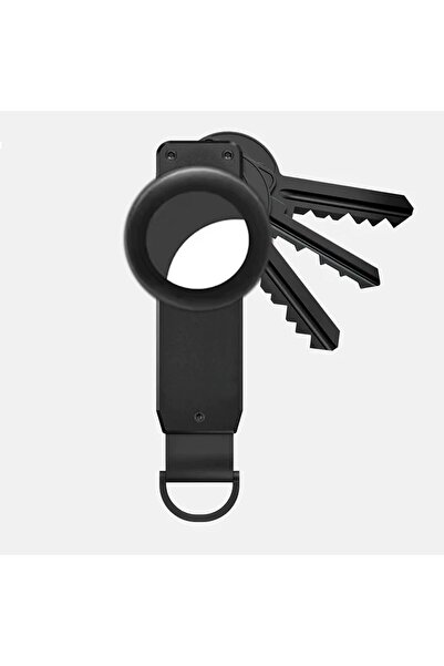 NALACAL منظم مفاتيح معدني متين مع مشبك حزام - حامل آمن لمفاتيح من 1 إلى 6 مفاتيح