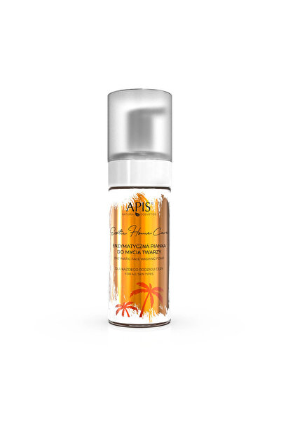 Apis Natural Cosmetics Spuma enzimatica de curatare Exotic Care pentru luminozitate si vitaminizare, 150 ml