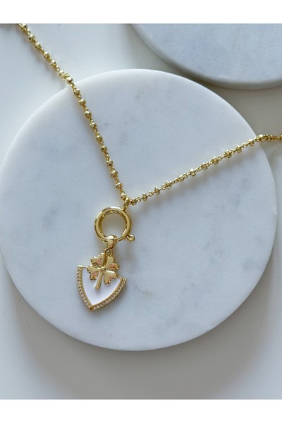 CHARMLUCKY ÖZEL SERİ ŞANS YONCA KOLYE