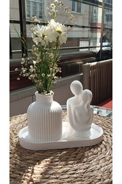 SZN HOME DESİGN Vază pentru îmbrățișare a cuplurilor, suport de prezentare, d...