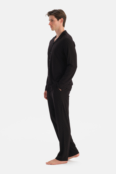 Dagi Μαύρο μακρυμάνικο πουκάμισο και παντελόνι