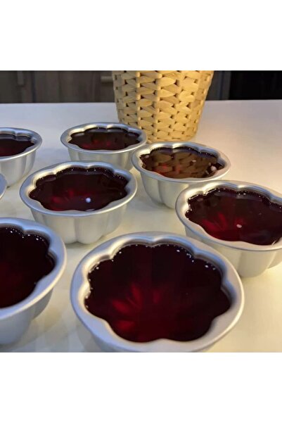 Generic 6pcs Caramel Cream Mold Cup Cake Molds Aluminum for Jello Nonstick Pudding Pan Cupcake Muffin Mould