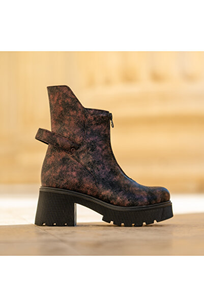 CONDUR by alexandru Ghete Dama din Piele Naturala Lelia Bordo Dots