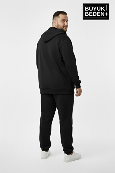 Superlife Ανδρική ζακέτα με φερμουάρ με κουκούλα Unified με τύπωμα SPR26BHR924