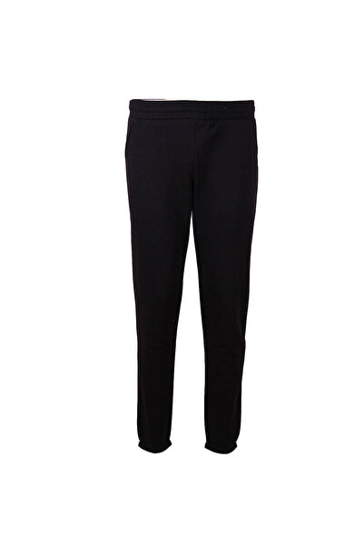 trender Black Men's Sweatpants with Elastic Legs 2673