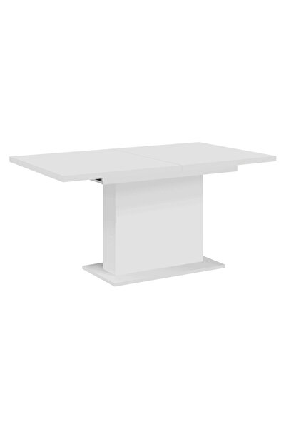 DacEnergy Masa dining extensibila, alba, 160-200x90 cm, BOBA