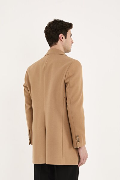 ABOUT US Men's Modern Fit K Double-Breasted Coat # K4056