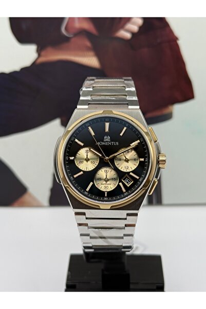 Momentus Steel Sports Watch 5 Atm Waterproof 3 Years Warranty