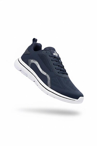 MAC MERO Large Size Navy Blue Sneaker Daily Walking and Sports Shoes for Men