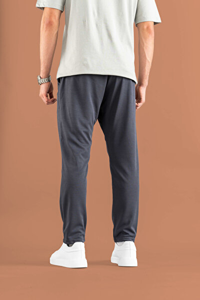 bombe Men's Elastic Corded Jogger Pants Stone