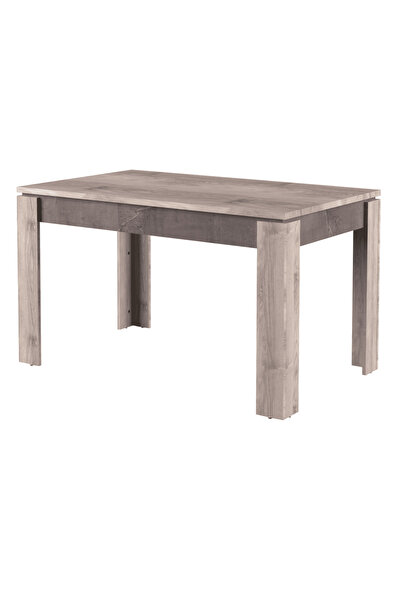 DacEnergy Extendable dining table, Nairobi chestnut/onyx, 130-175x80 cm, JESI NEW