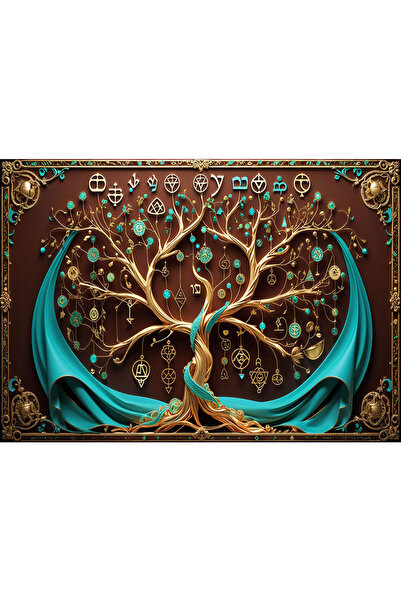 VIODESIGN Fototapet 3D, autoadeziv, Copacul , multicolor,120x200 cm 3D213