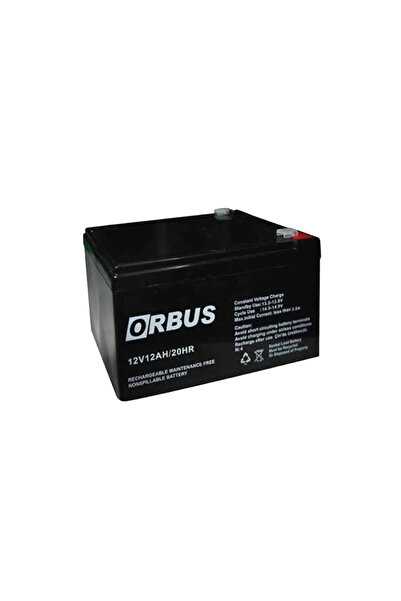 ORBUS 12V 12AH KURU TİP AKÜ