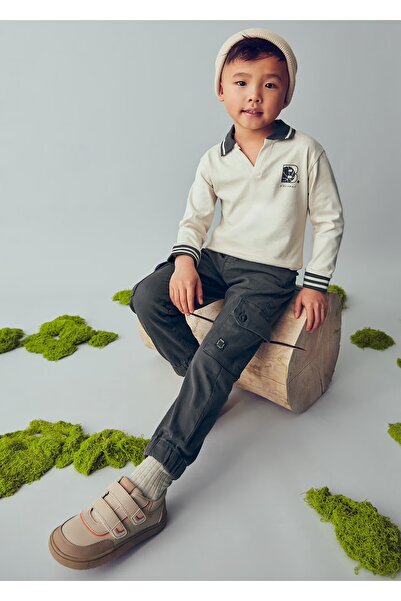 MAYORAL Момчешки панталони с джобове от канвас