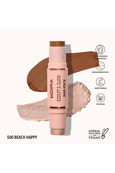 MOİRA عصا النحت والتوهج الثنائي (500، Beach Happy)