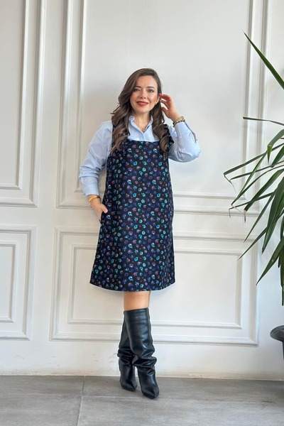 Yağmur Butik Slopet Pazen Elbise