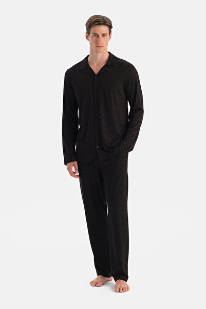 Dagi Μαύρο μακρυμάνικο πουκάμισο και παντελόνι