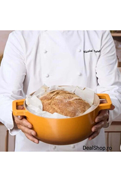 dealshopromania Cratiță 5,8 litri 26 12,5 cm cu capac RECOMANDATĂ DE ȘEFUL NI...