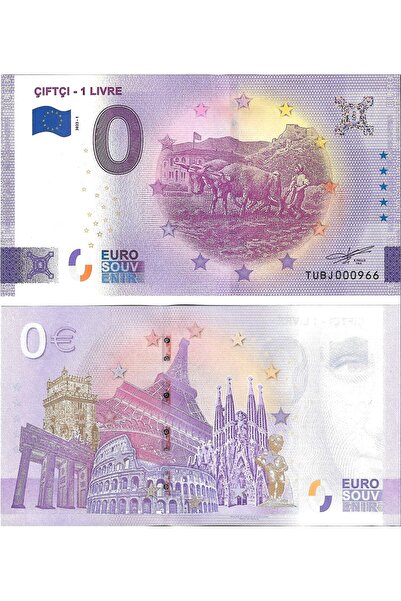 emir koleksiyon coin & paper collection Türkiye Hatıra 0 Euro Çiftçi 1 Livre ...
